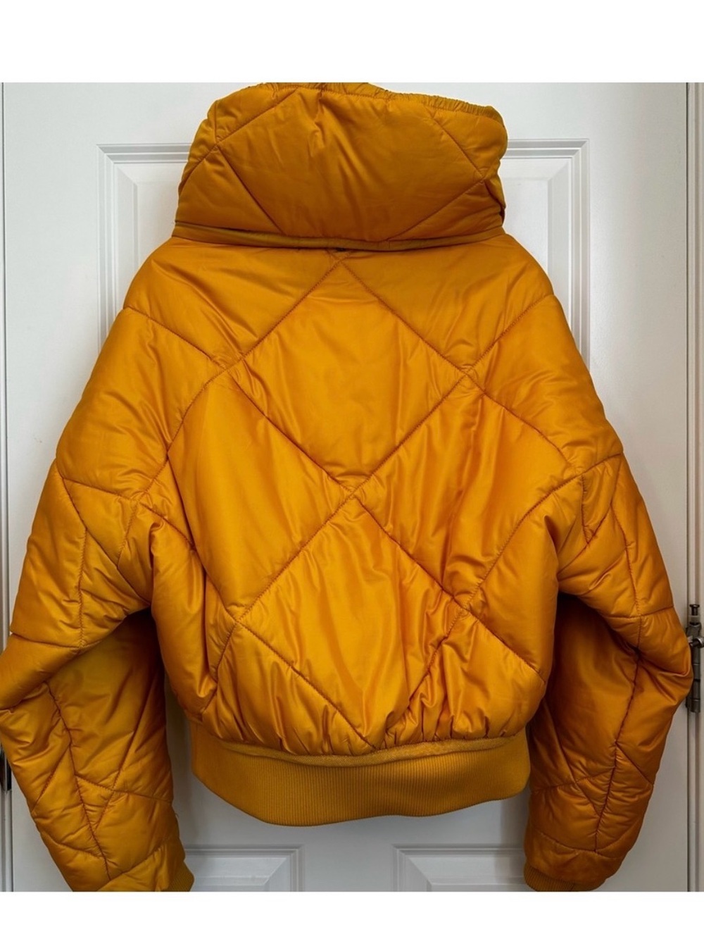 Sportmax MaxMara Label-cut Quilting Hoodie Puffer Jackets Sz:S/M US6 Fall/Winter - Picture 8 of 9